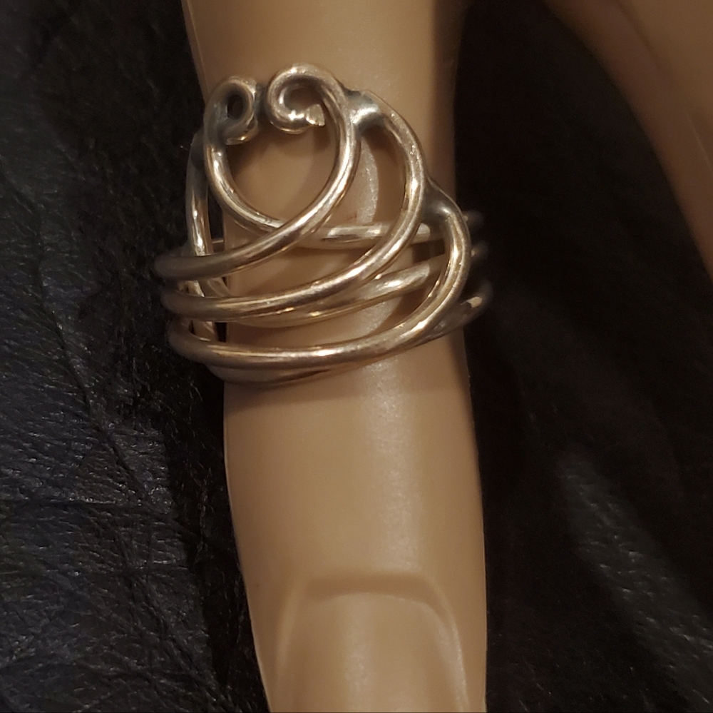 Vintage Sterling Silver Ring 925 Mexico Size 9